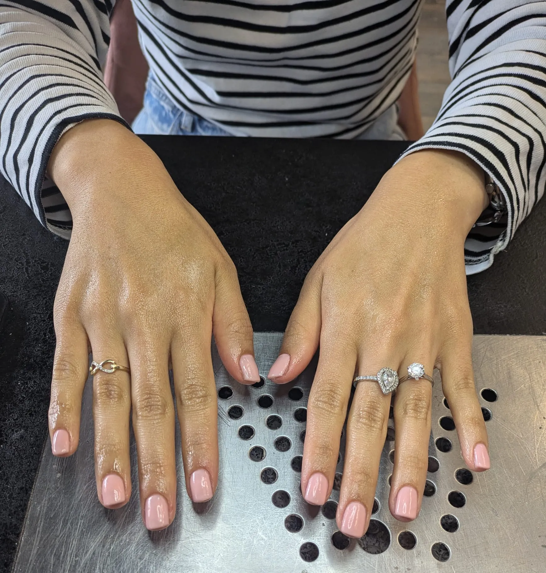 Gel polish removal and reapplication details near Rathfarnham